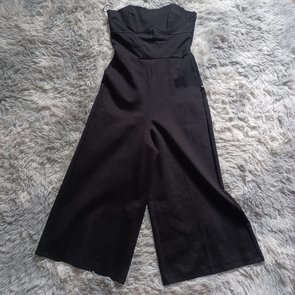 TopShop Strapless Pantsuit Sz 4 - Picture 7 of 14